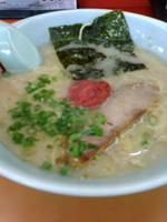 「朝ラーメン（麺固め）」@ラーメン山岡家 宇都宮長岡店の写真