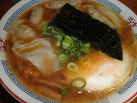 「ワンタンメン ８８０円」@支那そばや 伊勢崎店の写真