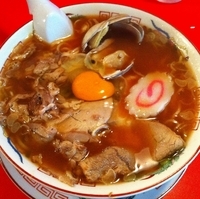 「あさり醤油（￥880）＋生卵（￥50）」@末廣ラーメン本舗 仙台駅前分店の写真