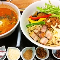「ミルキー族のＧＹＯ！ＴＯＭＡＴＯＮつけ麺」@丸直の写真