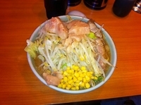 「プチ二郎（アブラマシマシ）」@ラーメン二郎 八王子野猿街道店2の写真