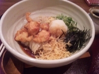 「限定鶏ぶっかけ大盛り(８８０円)」@うどんばか平成製麺所の写真