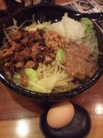 「濃厚Ｇ郎まぜ麺」@三代目麺処 「まるは」極 船橋店の写真