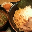つけそば（750円）＋ﾁｬｰｼｭｰ１枚＋辛味噌（各100円）