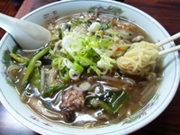 「サンマ―メン+大盛」@赤玉の写真