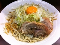 「大（700円）+汁なし（80円）・ヤサイカラメ」@ラーメン二郎 横浜関内店の写真