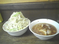 「大豚つけ麺、ラー油抜き」@蓮爾 さんこま店の写真