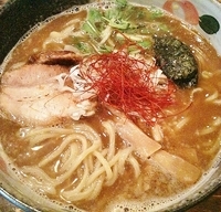 「辛魚中華そば5周年記念800円→700円」@中華そば 椿の写真