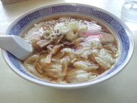 「ワンタン麺　850円」@清華軒の写真