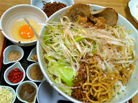 「直次朗まぜそば（850円）」@丸直の写真