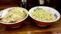 「小つけ麺(ニンニク少な目)」@ラーメン二郎 新小金井街道店の写真