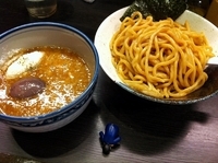 「チーズつけ麺　味玉赤ワイン風味」@麺や ポツリの写真