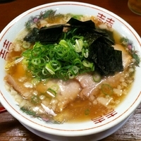 「背脂系塩味ラーメン(¥661)」@希望軒 高槻店の写真