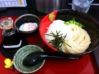 「とろろ玉生醤油」@極楽うどん TKUの写真