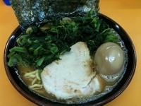 「ラーメン並+味玉+青菜増し(¥640+¥90+¥60)」@ラーメン熱烈家の写真