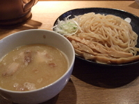 「鶏白湯つけ（中盛り）」@中華そば 桃李の写真