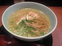 「とりそば」@らーめん天神下 大喜の写真