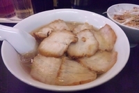 「焼豚ラーメン」@喜多方ラーメン 坂内 京橋店の写真