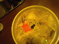 「タンメン700円」@中華そば とびねこの写真