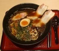 「たまり醤油らーめん」@らーめん村里木 友部SA（下り）の写真