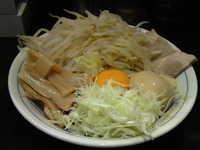 「あぶらそば（にんにく）850円」@らーめん大 五反田店の写真