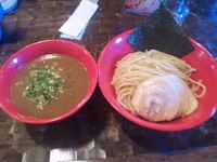 「渡りガニのつけめん(限定)＋チャーシュー」@つけめん・らーめん活龍 本店の写真