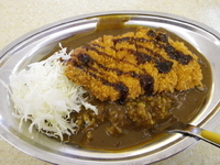 「Lカツカレー」@カレーのチャンピオン 本店の写真