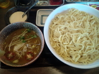 「カレーつけそば（大盛無料）」@つけ麺ゆきむら 吉衛門の写真