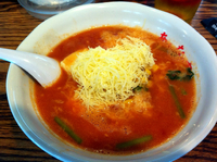 「Wチーズラーメン」@あかなす家 道玄坂の写真