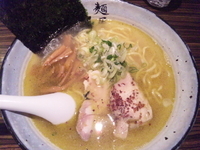 「塩らあめん」@麺屋 利休の写真