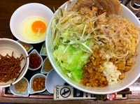 「直次朗まぜそば(極太麺240g)」@丸直の写真