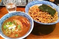 「濃厚味玉肉入りつけ麵(胚芽麺)」@道玄坂マンモスの写真
