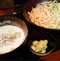 「濃厚ミルクとチーズのつけ麺(大盛無料)900円」@麺屋神のしずくの写真