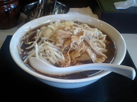 「肉増し焦がし醤油肉そば大(900円)」@焦がし醤油の肉そば屋 ブンブンマルの写真