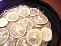 「すだち冷麺」@らーめん むつみ屋 溝の口店の写真