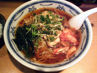 「冷し醤油らーめん(800円)」@らーめん でくの坊の写真