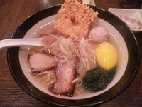 「特選しおそば」@焙煎汐蕎麦処 金字塔の写真