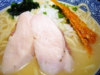 「冷やし鶏白湯麺（600円）＋中盛り（50円）」@麺屋 一燈の写真