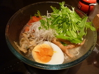 「冷やし浜塩ラーメン」@麺屋 杏爪の写真