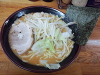 「とんこつ味噌　750円」@横浜ラーメン 湘家 前橋店の写真