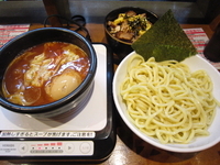 「トマトつけめん（大盛）」@つけめん あびすけ 元住吉店の写真