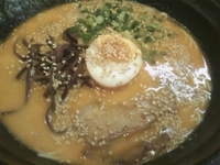 「とんこつ坦々麺（替え玉無料）750円」@麺屋 勇心の写真