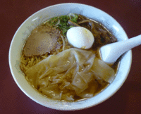 「ワンタン麺（700円）」@珍來総本店 八潮ドライブイン店の写真