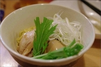 「塩　油そば　半玉」@麺処 福吉 極の写真