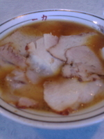 「チャーシュー麺」@中華そば 一力 本店の写真