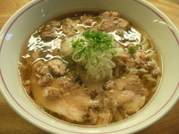 「肉そば　【らーめん元コラボ】」@白河手打中華そば  一番いちばんの写真