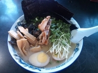 「どんたくラーメン＋替え玉」@BOOの写真