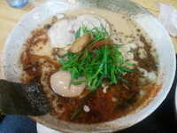 「味玉とんこつ醤油らーめん」@がちんこらーめん道 柊 貝塚本店の写真