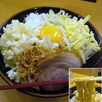 「まぜそば」@横浜豚骨らーめん やまと屋の写真