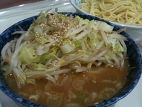 「みそ野菜もりそば　中盛り 900円（麺硬め）」@所沢大勝軒の写真